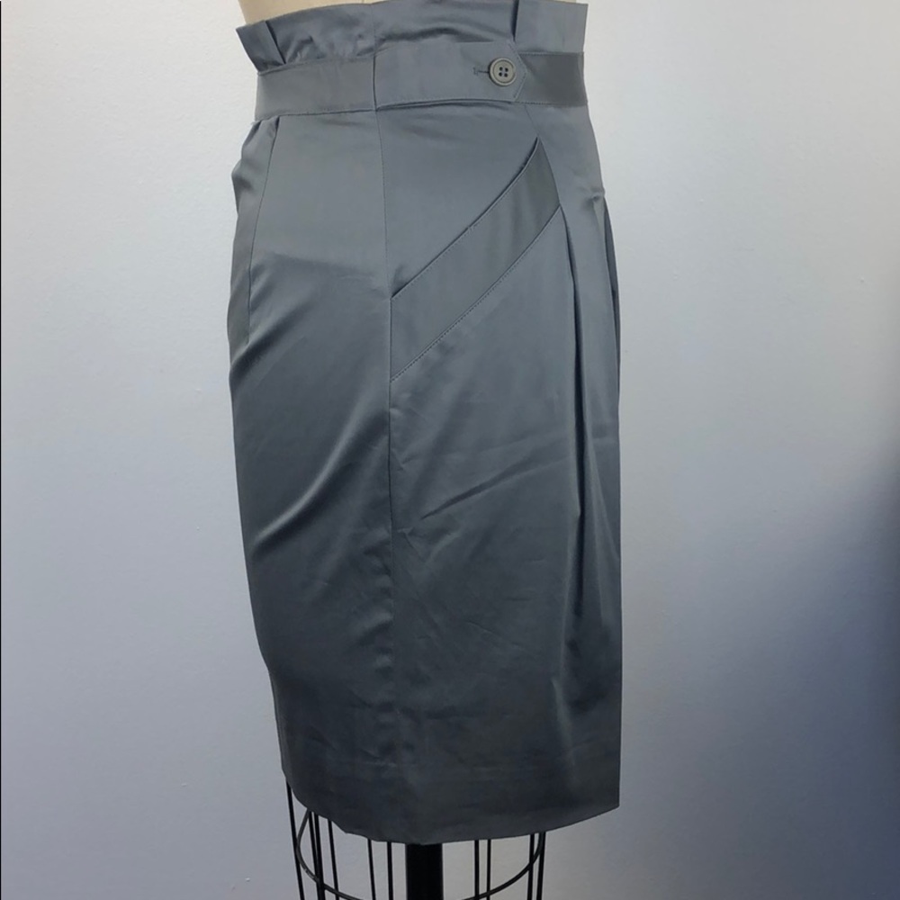 BCBG Maxazria grey pencil skirt - Picture 4 of 6